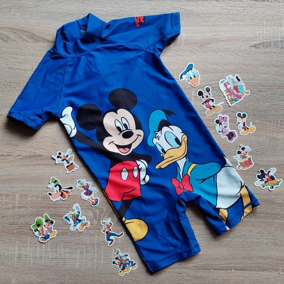 Next Direct like new Mickey Mouse one-piece swimsuit 3-4 years. - Picture 16 of 16
